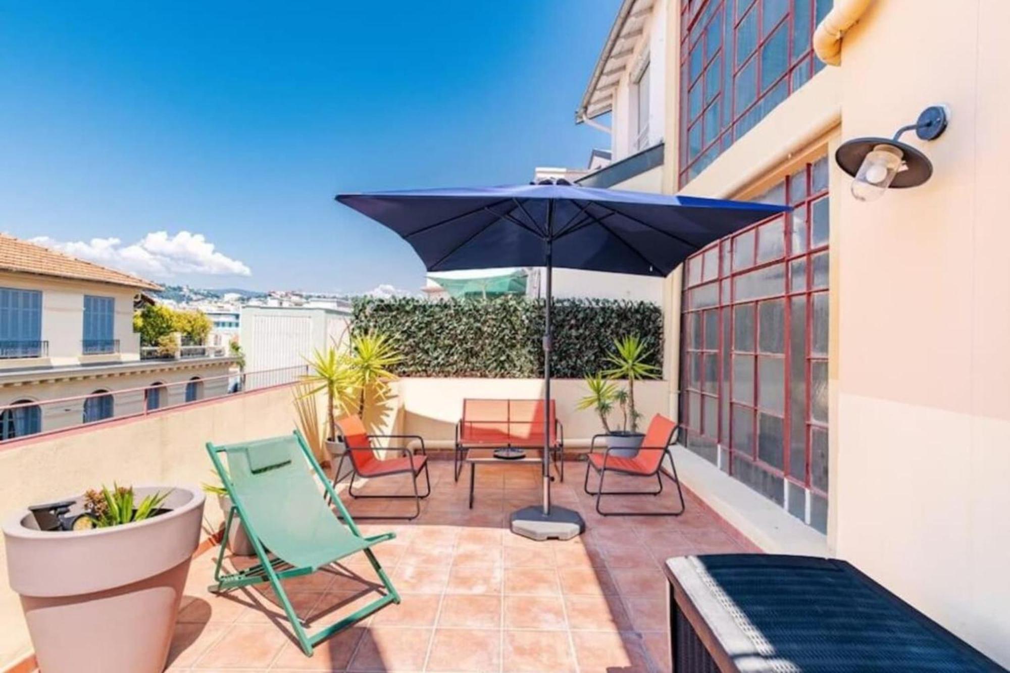 Lamartine - Studio W Terrace And Ac Very Central Nice Dış mekan fotoğraf